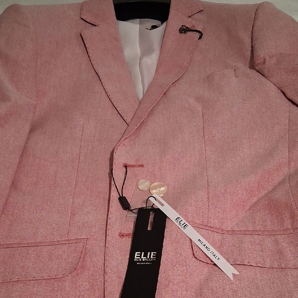 Ellie Men's Blazer in Light Pink